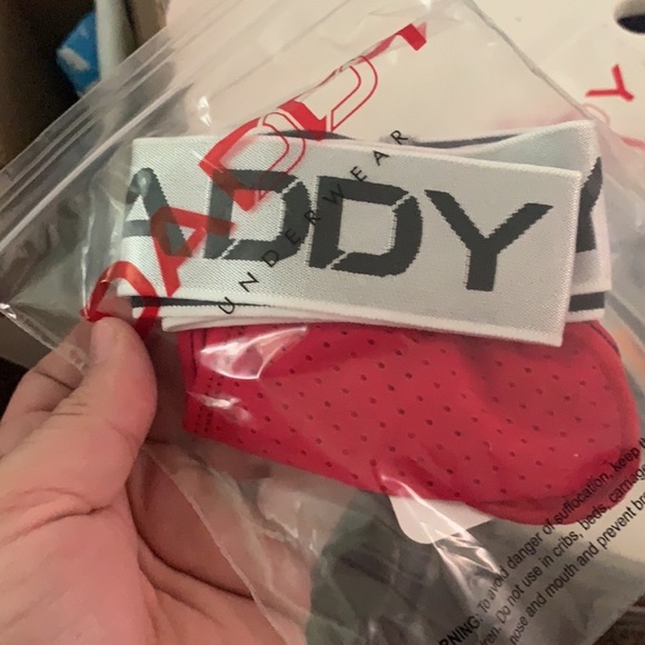 Daddy Mesh Thong 28-34 Nylon / spandex pinpoint mesh Unlined - Picture 5 of 8